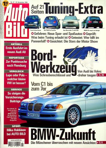 Deckblatt Auto Bild (47/1998)
